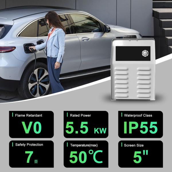 7kW GBT Charger Station GB/T Fast Portable DC Car Charger Moveable Mobile Assurance DC Fast Charger Purpose for Replace/Repair