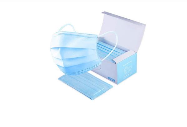 Good Air Permeability Anti Bacterial Mask , Surgical Disposable Mask Universal Fit
