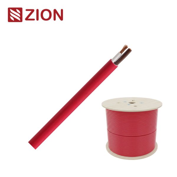 Fire Resistant Cable 2 × 2.5 sq mm with LSZH Sheath and IEC 60331-21 (FE90) Compliance for Fire Alarm Systems