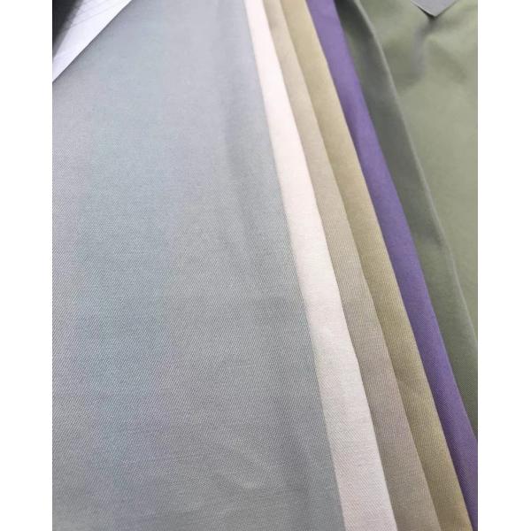 CVC 55% Cotton 45% Polyester 180gsm Office Uniform Fabric Corporate Clothing Material`