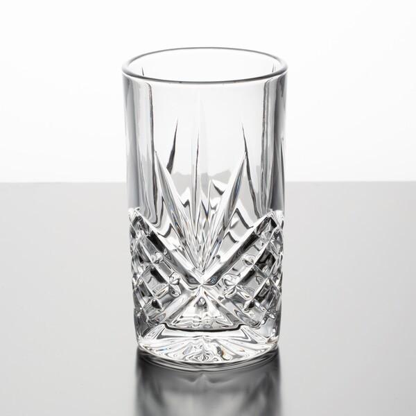 35CL Heavy Bottom Cut Crystal Old Fashioned Glasses Tumblers 12.3 Ounce