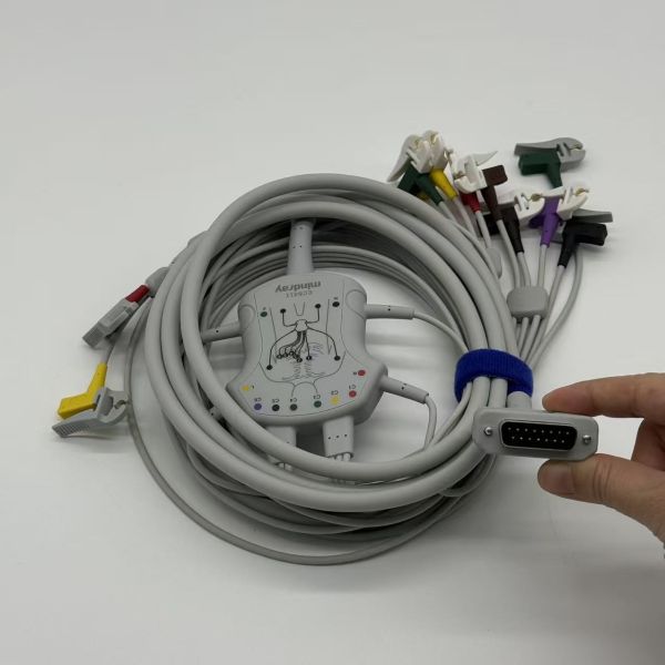 Mindray R12 12-lead ECG/EKG Machine Lead Cable EC6411