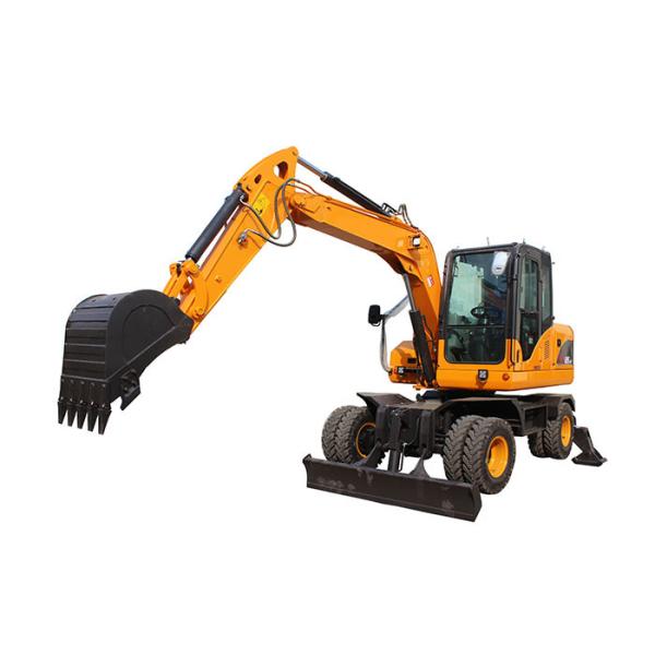 8 Ton 0.3m3 Bucket Wheel Excavator , Long Reach Ground Digger Machine
