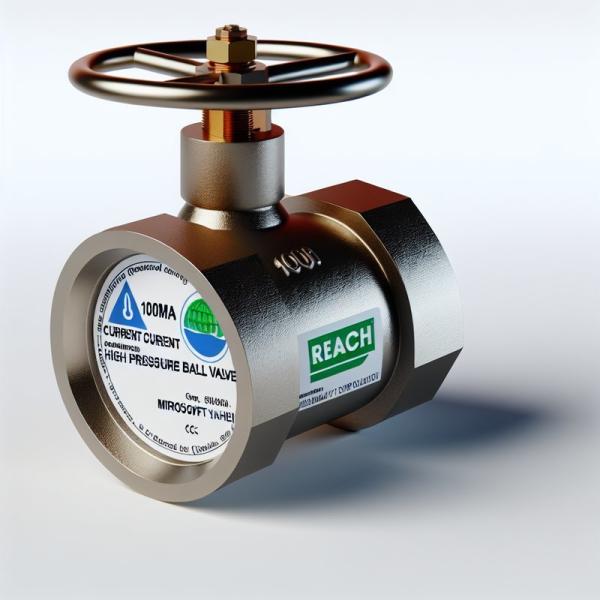100mA Current High Pressure Ball Valve with REACH Certification and More