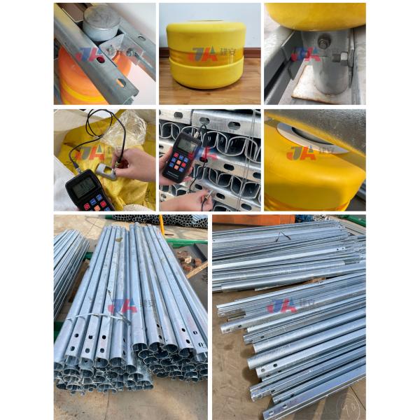 ПУ пенообразовательная/EVA автомагистраль используется для безопасности дорожного движения роликовый барьер Rolling Guardrail Road Traffic Safe