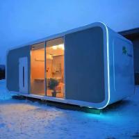 Aluminum Alloy Modern Apple Log Cabin Metal Engraving