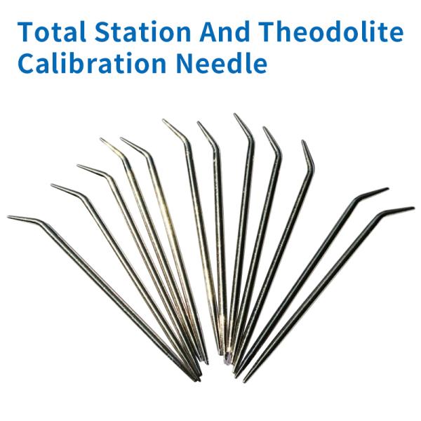 Station totale théodolite base calibration aiguille pour l'arpentage