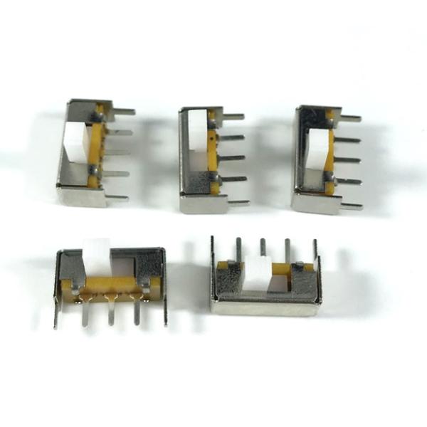 Переключатель тактичности кнопки Pin положения 3 DC12V 50mA 1P2T 2 горизонтальный