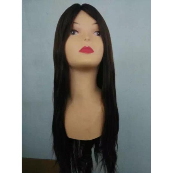 18 inch Natural Color Wig Eouropean Human Hair Wig Jewish Wig Kosher Wig Full Lace Wigs