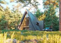 L'espace en acier léger d'unité préfabriquée d'hôtel maisons minuscules Kit Homes portatif d'un cadre