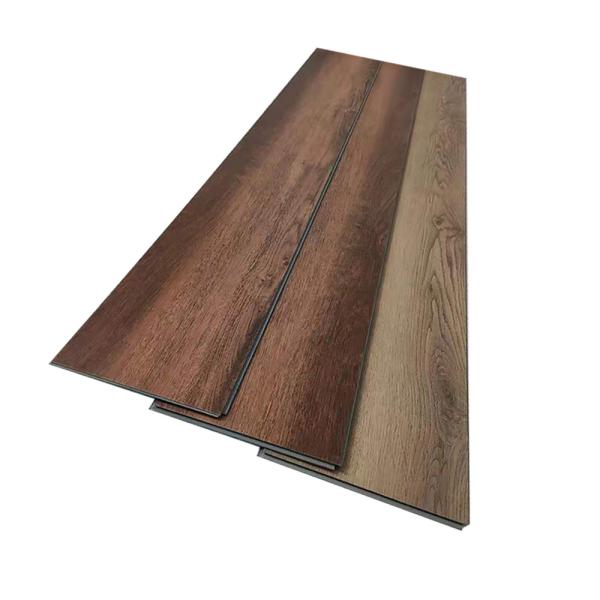 Piso de madera de roble dorado con base rígida SPC 6 mm para renovación de pisos de hoteles