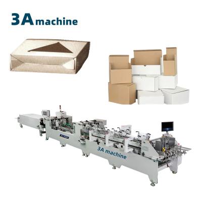 Fonction 3 Machine à coller automatique à double verrouillage pour carton et carton ondulé