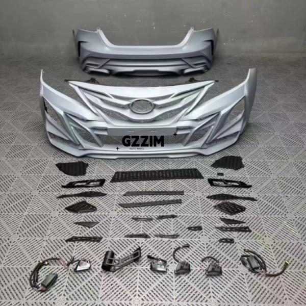 Аксессуары для автомобилей Пластиковый ABS Передний защитник бампера Для Toyota Hilux Revo 2016-2018