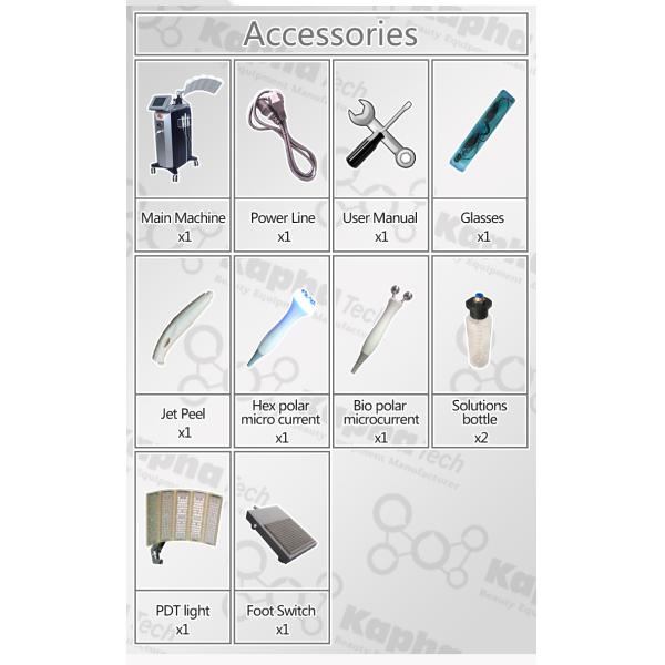 Машина красоты Pdt экрана касания 8 дюймов, привела светлую машину терапией гарантия 1 года