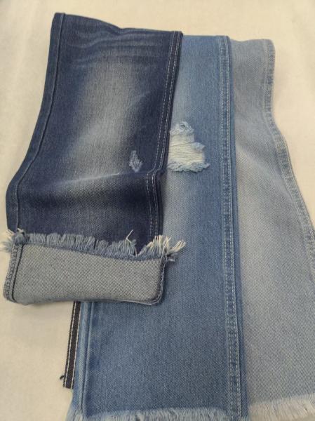 90% Cotton 10% Polyester Heavy Weight Denim Fabric 11oz Dark Indigo