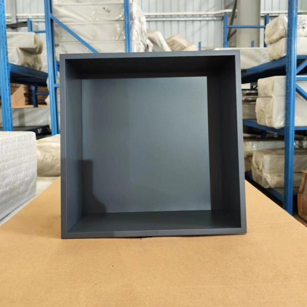 Classic Gold Bathroom Niche with LED Light and Double Shelf Antibacterial Function