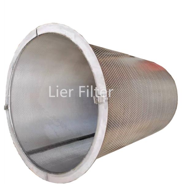 Dia 3-6mm Aperture Industrial Basket Strainer Easy To Clean