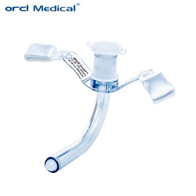Tubes de trachéostomie en silicone à usage unique, menottés et non menottés