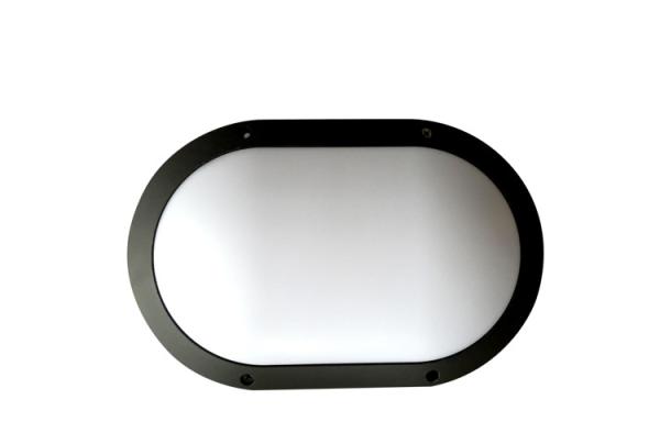 85 - 265V IP65 Oval Round Bulkhead Wall Light For Indoor 5000 - 6000K 20W