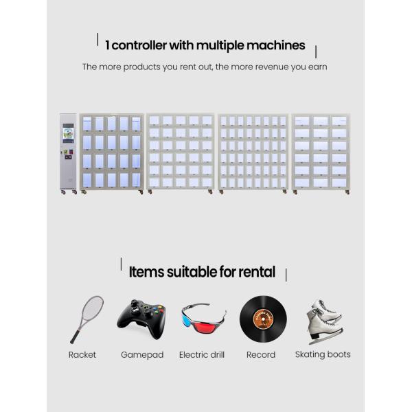 Library Subway Reading Renting Vending Machine With Smart Rental System For CD Books Vending Machine