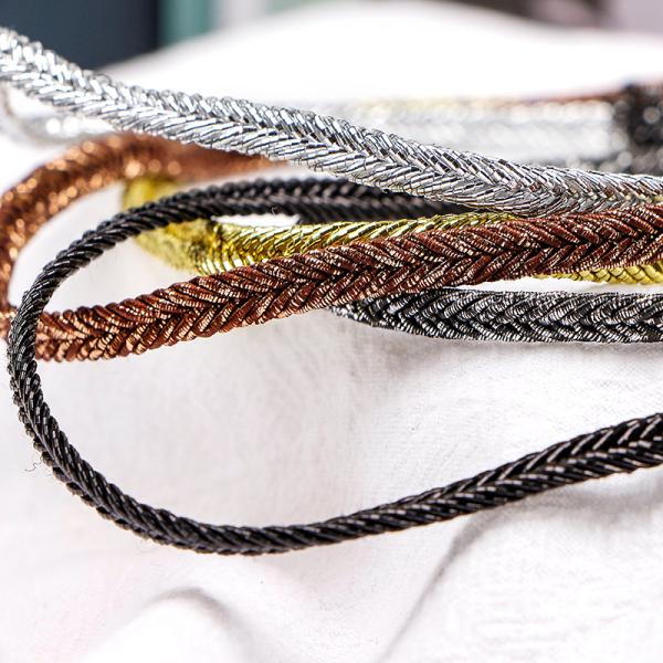 2023 Supply Gift Wrapping Support 7 Days Sample Order Lead Time Woven Herringbone Ribbon