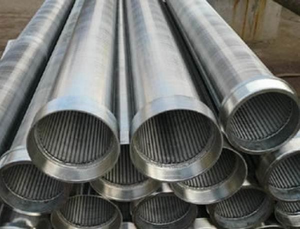 DEWATERING WELL SCREEN / STAINLESS STEEL SCREEN PIPE / JOHNNSON SCREEN TUBE / WEDFE WIRE FILTER SCREEN /  FLITER ELEMENT