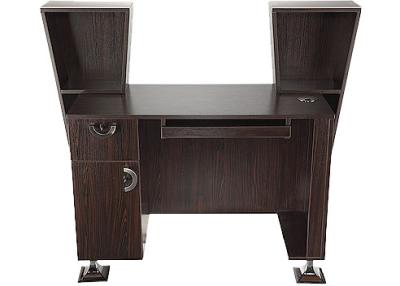 Commercial Barber Shop Reception Desk Cash Station With Acrylic Decoration