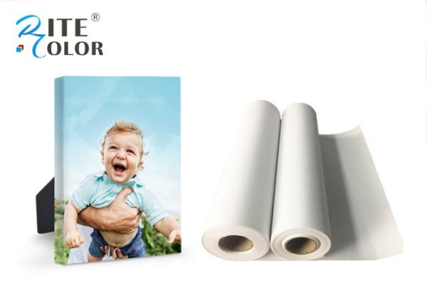 Cartaz exterior que imprime Matte Polyester Inkjet Canvas Blank 280gsm branco
