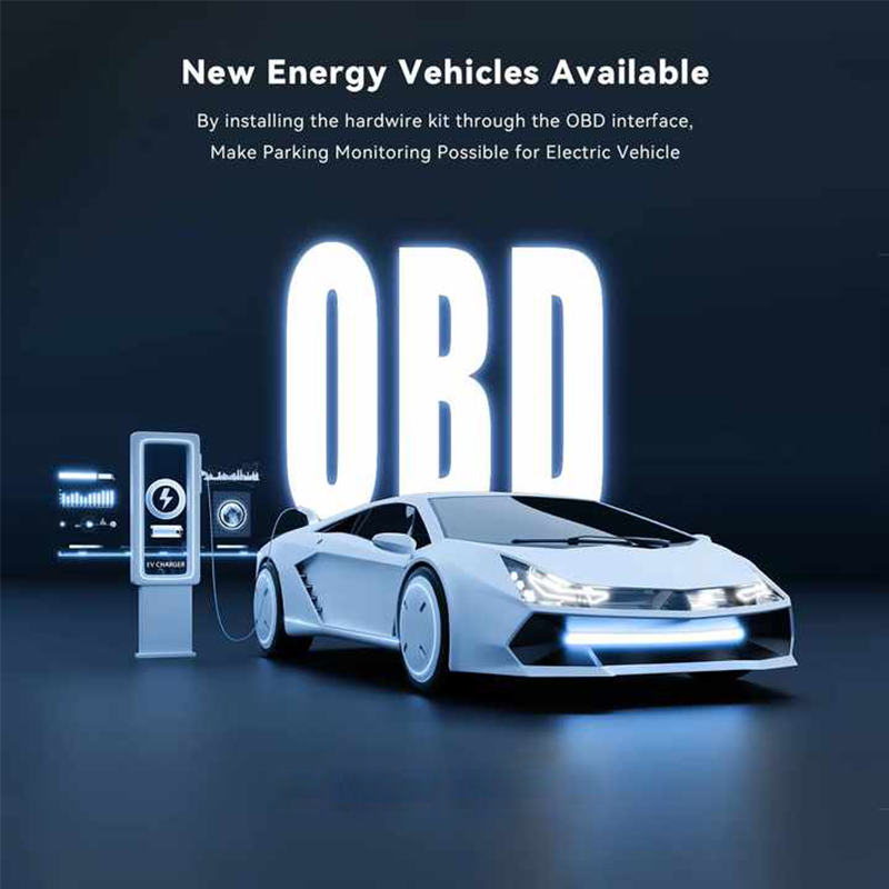 Universal OBD Hardwire Power Supply Kit For Dashcam 24 Hour Parking Mode