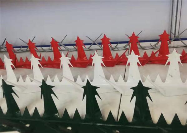 Sus Hot Dipped Galvanized Security Spikes For Walls And Fences Anti Climb