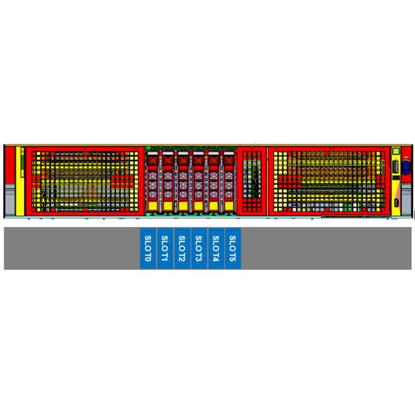 Компьютер-сервер сервера 2U GPU EMC R750xa Dell Poweredge