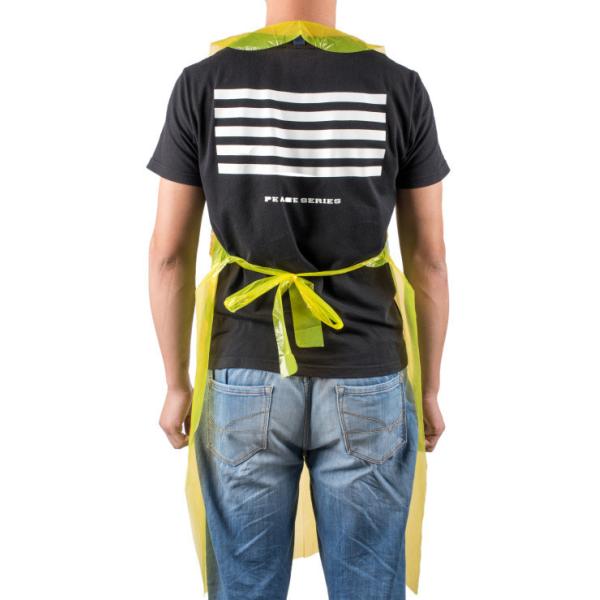 Hotpot BBQ Camping Apron Anti-Fouling Anti-Oil Plastic Apron for Kitchen and BBQ