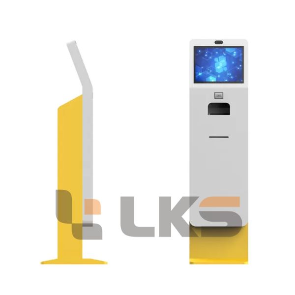 Multi Biometric Access Control Visitor Kiosk All In One Intelligent Visitor Management Terminal