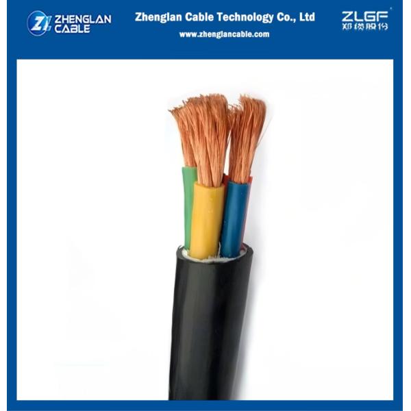Câble d'alimentation flexible RV-K, isolation XLPE, gaine PVC, conducteur en cuivre de classe 5, 0.6/1kv CU/XLPE/PVC 3x35mm2