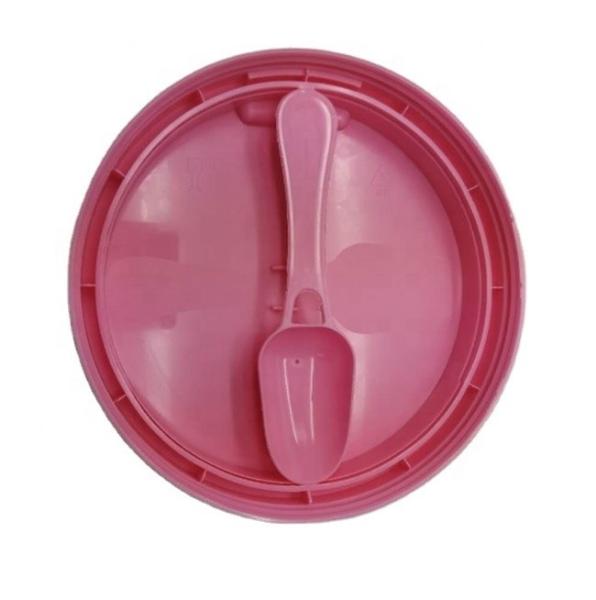 Arrivals Pilfer-Proof Plastic Milk Powder Tin Lid with Custom Color Flip Top and Scoop