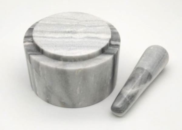 Natural Marble Stone Mortar And Pestle Set Guacamole Bowl Molcajete Natural Grinder