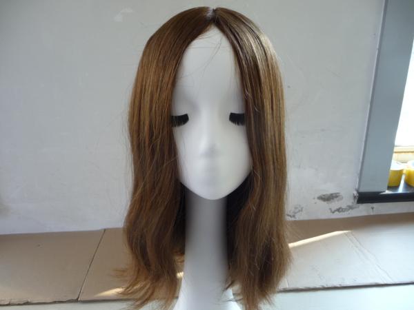 Perruques casher juives en cheveux humains européens 100% - Longueur 10 pouces - 22 pouces