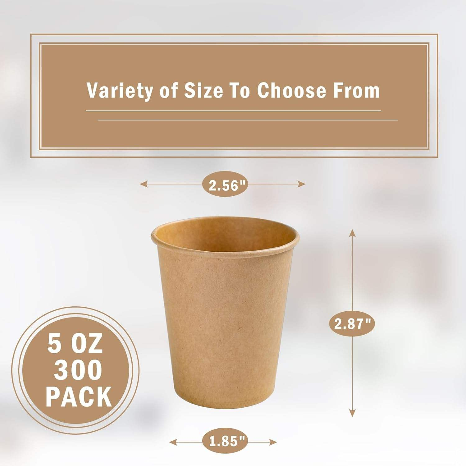 Eco-Friendly Disposable Products Feature Customized Printed Logos On Kraft Paper Bowls