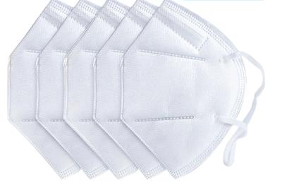 Adult N95 KN95 Disposable Protective Face Mask PP Non Woven Melt Blown Key Material