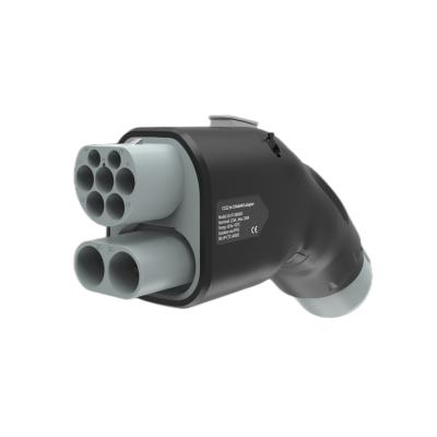 Custom New DC Fast Charging CCS2 to CHAdeMO Adapter Combo to Chademo Plug Socket