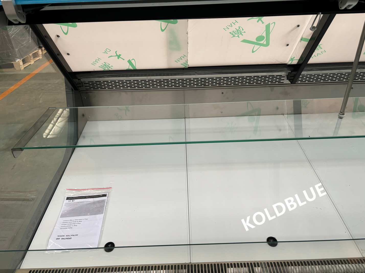 NARO 1300mm Commercial Deli Refrigerated Counter With Second Inner Glass Shelf