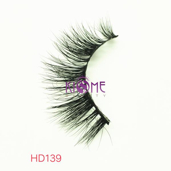 Soft Full Strip 3D Mink Eyelashes Cruelty Free Professional Application