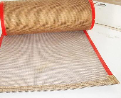 Heat Insulation  Coated Fiberglass Mesh Conveyor Belt For Fire Retardant