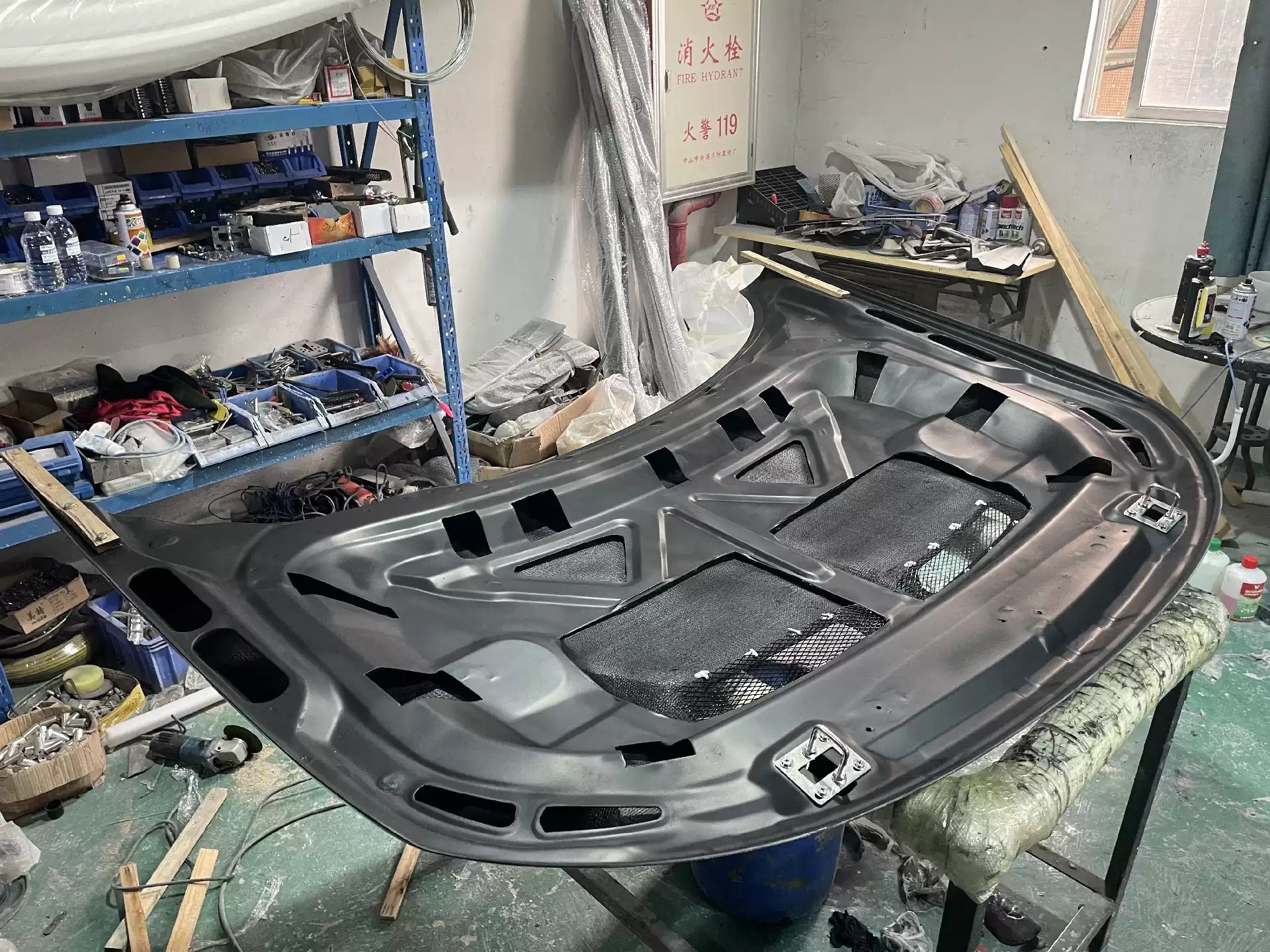 land rover Carbon Black Range Rover Sport SVR Cover Carbon Fiber Hole Hood Engine Cover