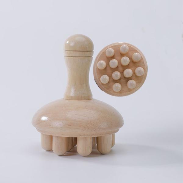 Feature 2 Customized Logo Availabled Wood Therapy Massage Tools for Cellulite Reduction