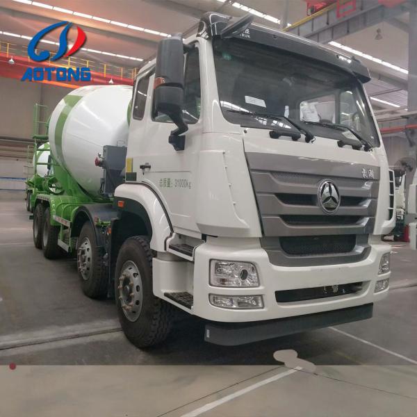 Heavy Duty Self Loading Concrete Mixer Truck 4-15 Cubic Capacity
