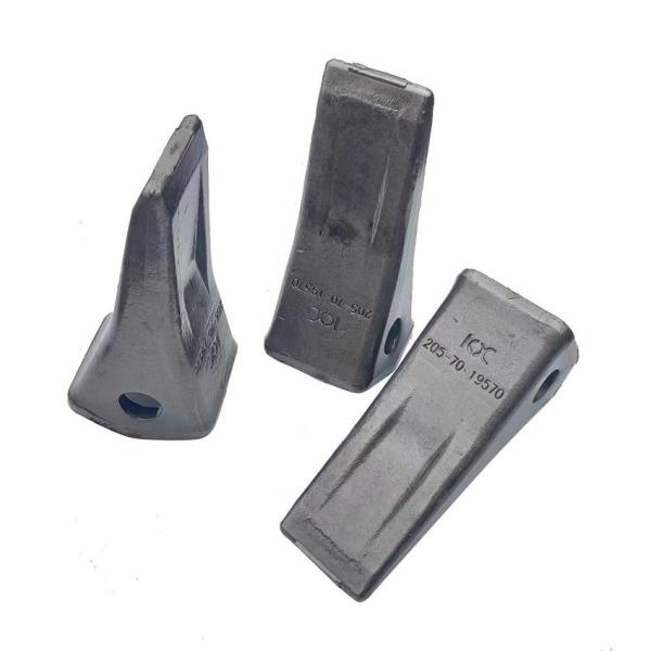 205-19570 Heavy Duty Bucket Teeth Rock Teeth For Excavator 48-52HRC