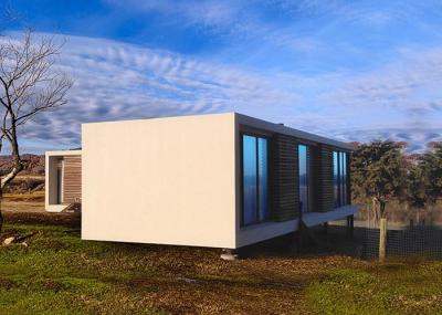 Casas pré-fabricadas de luxo com estrutura de aço, design de casas modernas no Uruguai China