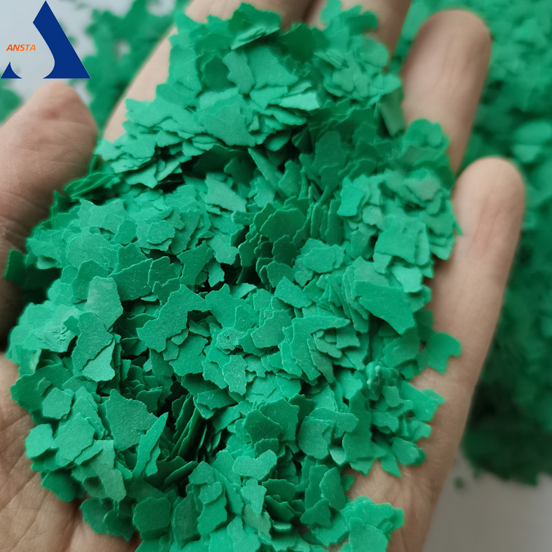 Composite Rock Slices Epoxy Floor Flakes in Different Sizes and Solid Colors for Paint