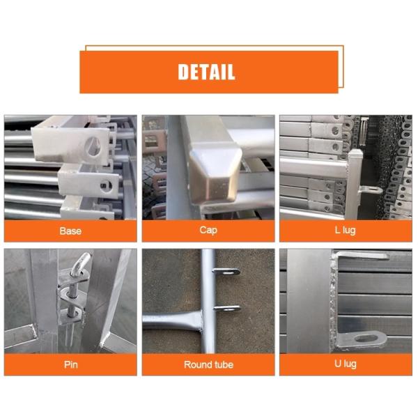 Livestock Galvanized 1650mm Horse Corral Fencing